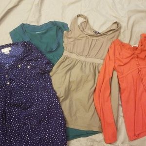 Small Maternity top lot
